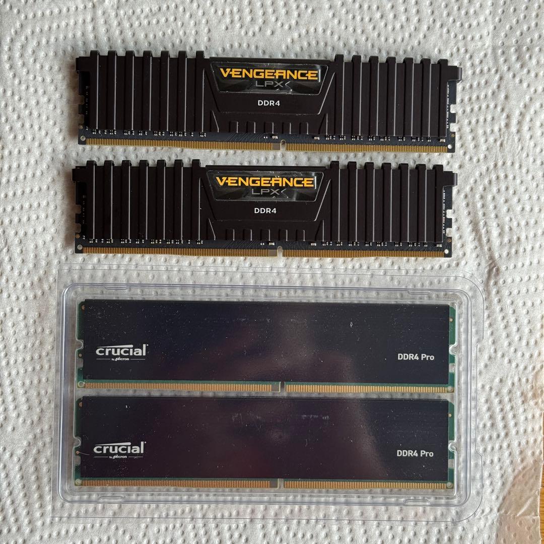 W*D様 DDR4メモリ（32GBx2 + 16GB x2）