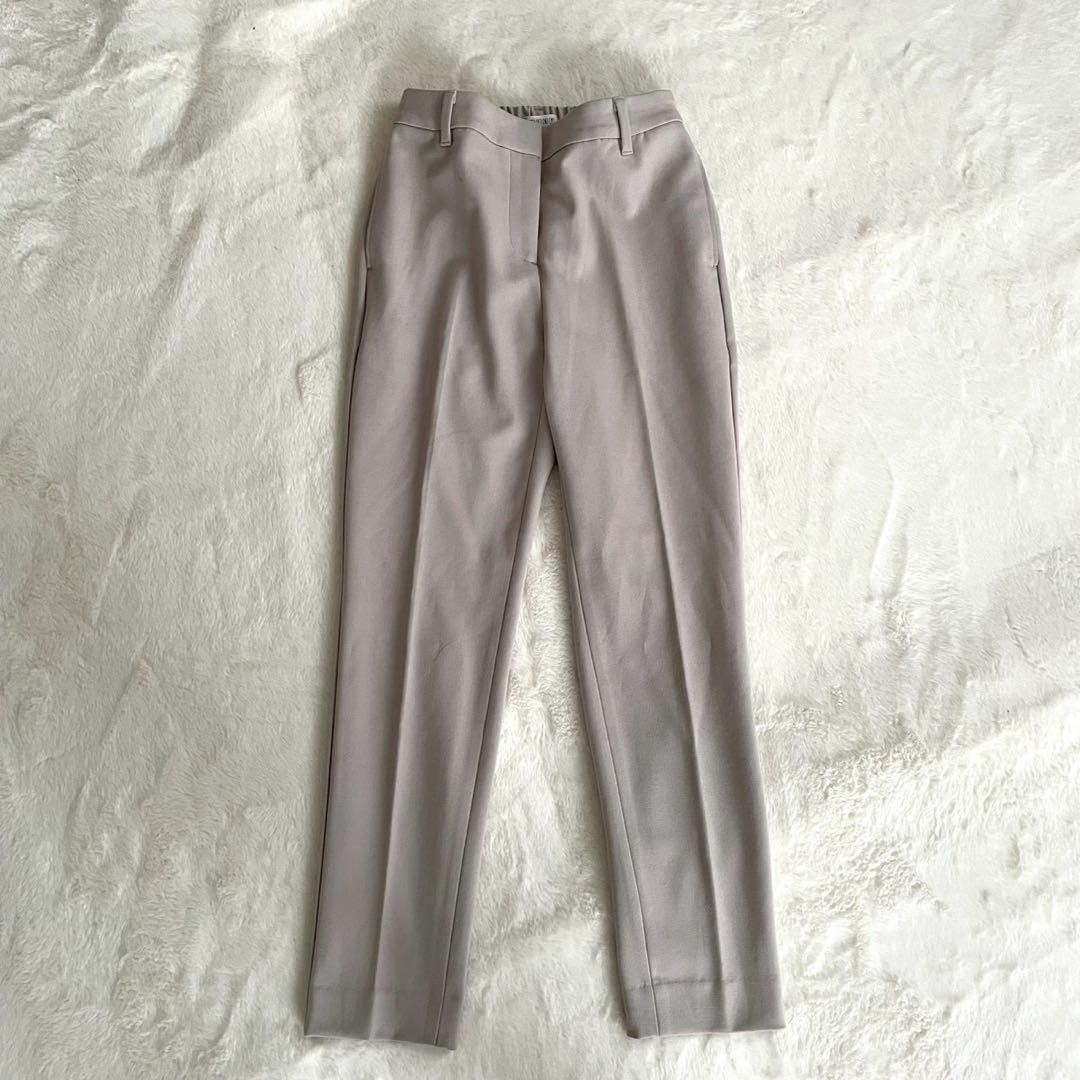 PLST ウォームリザーブカラーレスジャケット セットアップ パンツ ベージュ