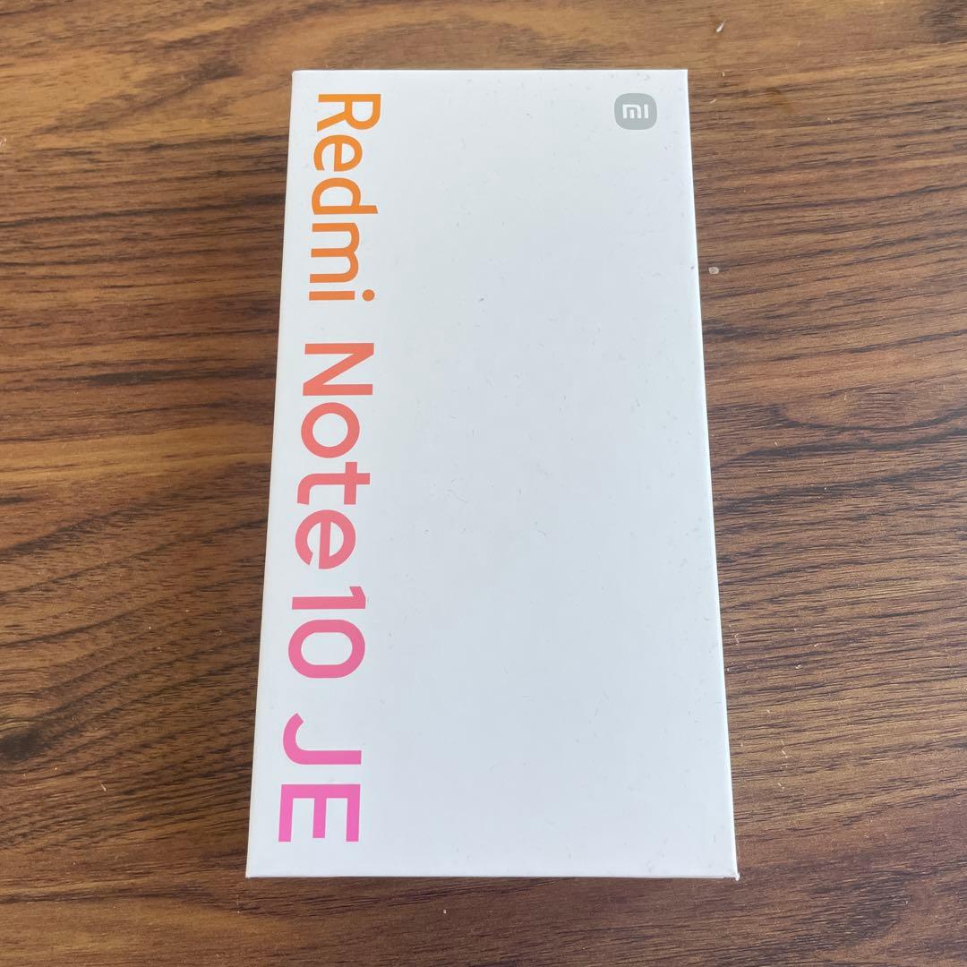 【未開封・新品】Redmi Note 10 JE 4GB/64GB