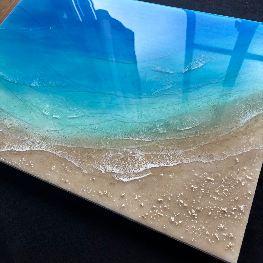 りく様オーダー オーシャンレジンアート