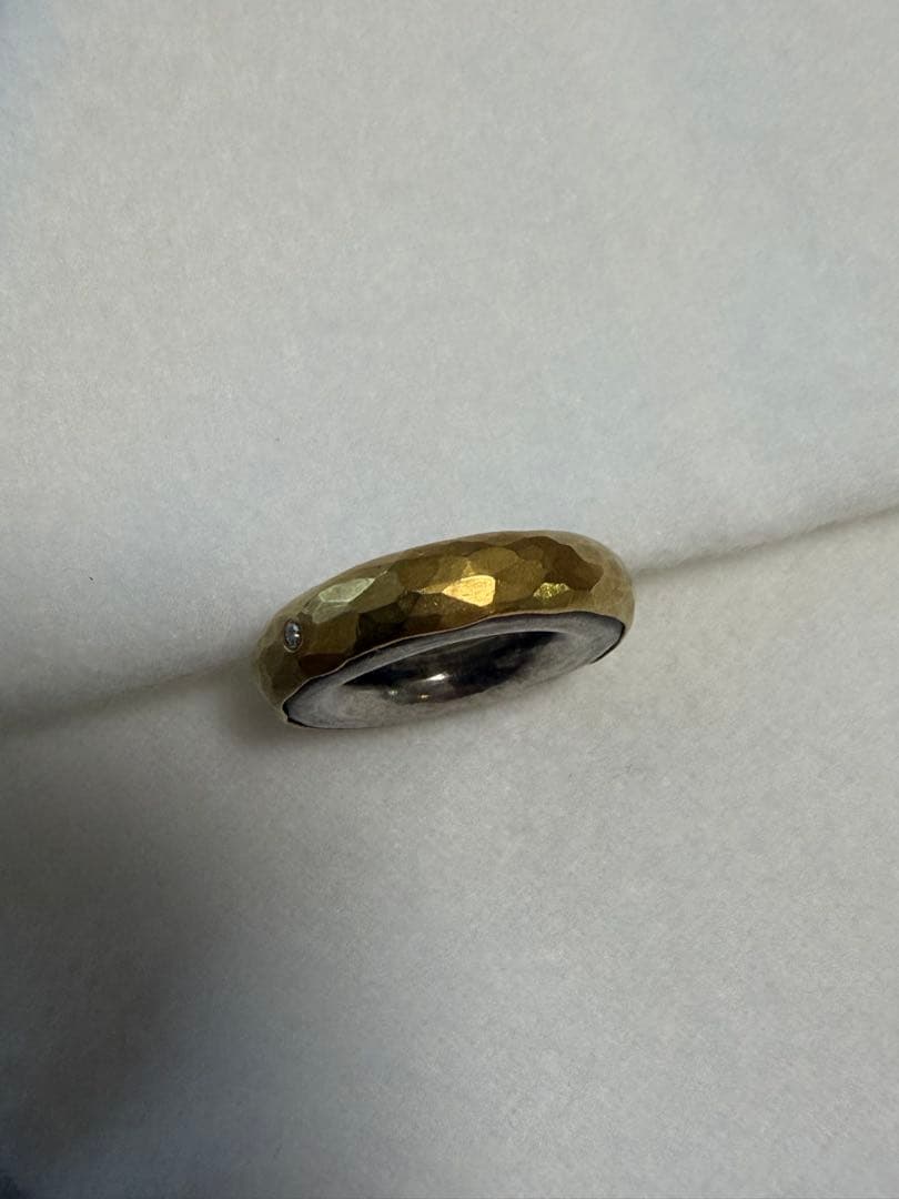 malcolm betts ペンダント ネックレス ゴールド×シルバー