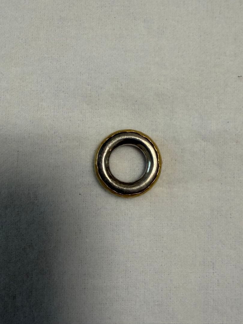 malcolm betts ペンダント ネックレス ゴールド×シルバー