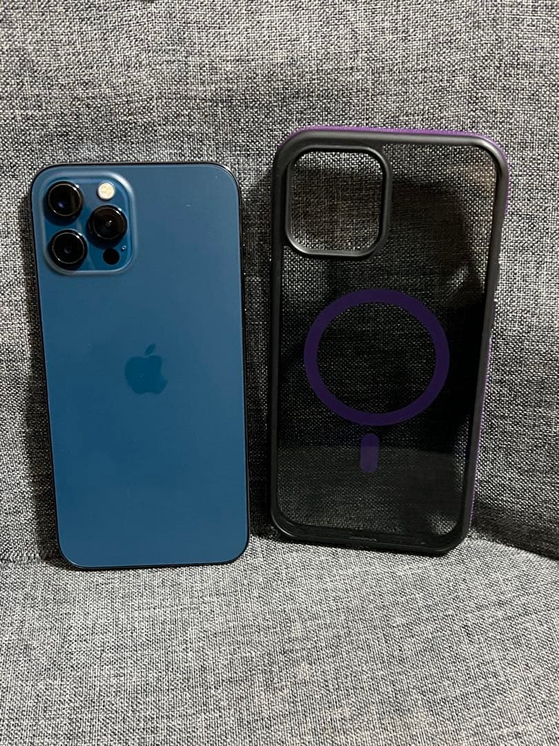 おまけ付き　iPhone 12Pro MAX 256GB パシフィックブルー