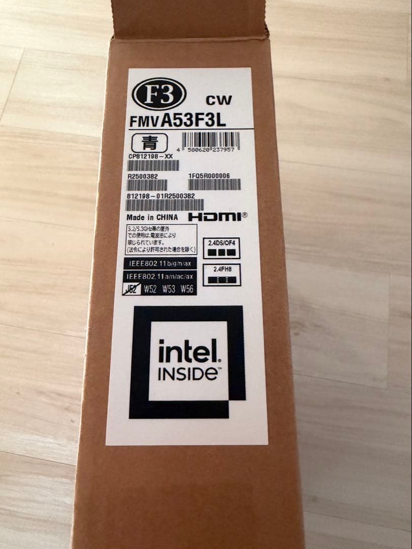 【美品】FMVA53F3L Intel Core i7ノートPC 15.6