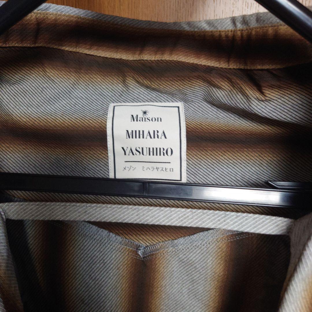 メゾンミハラヤスヒロ　ボーダーシャツ　36