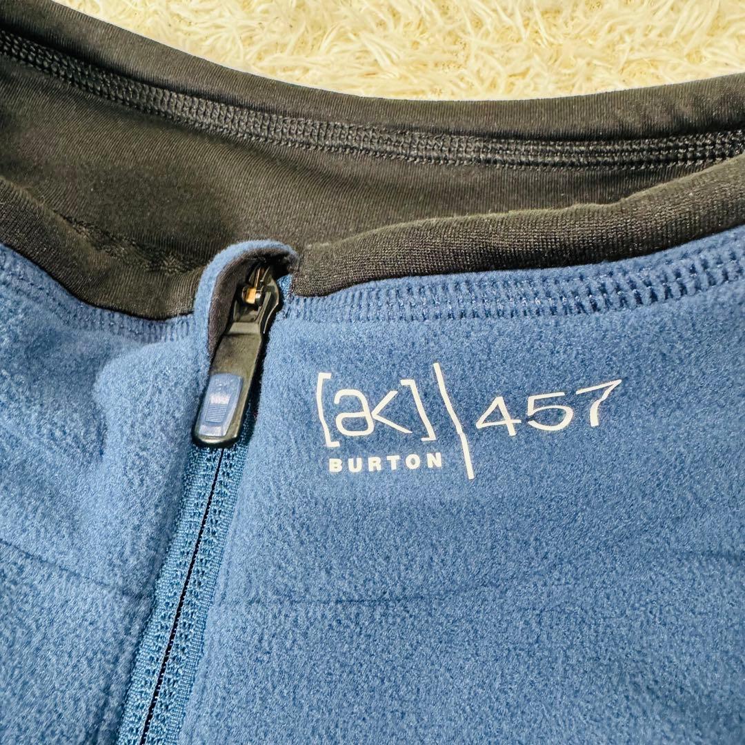 【極美品】メンズ ak457 マイクロフリース フルジップ ジャケット ２XL