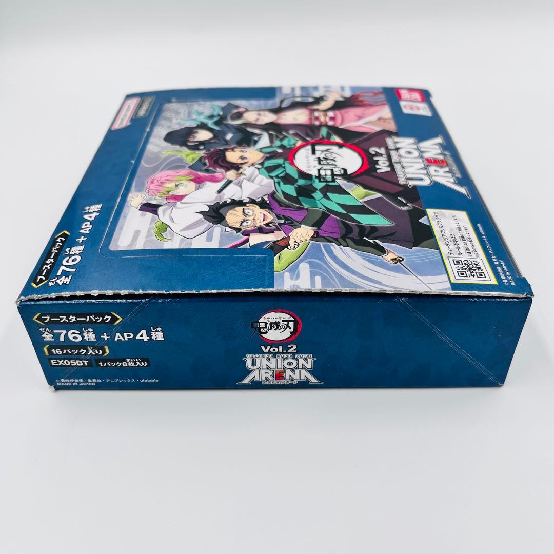【未開封テープ付き】ユニオンアリーナ　ユニアリ　鬼滅の刃　vol.2 box