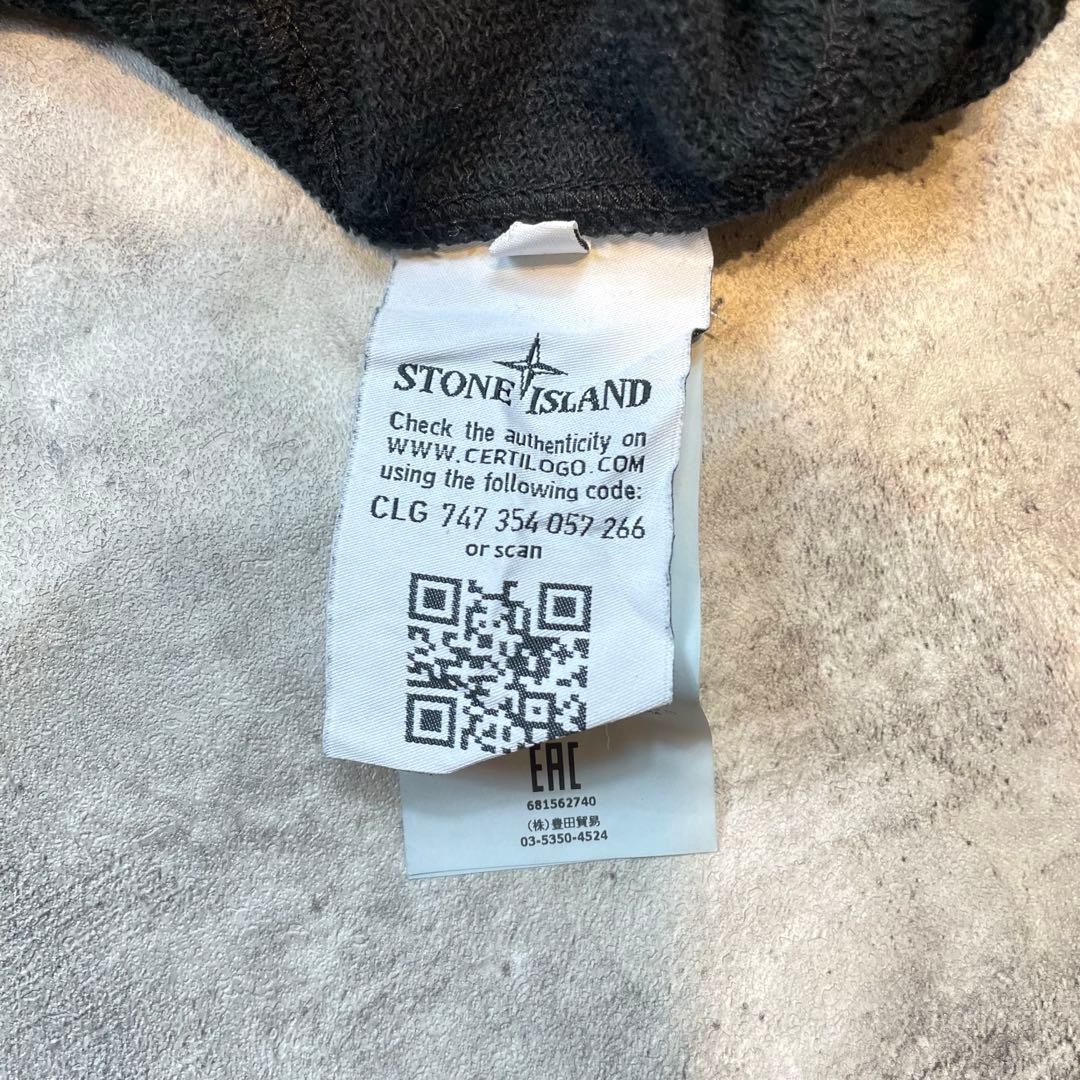 STONE ストーンアイランド スウェット トレーナー L ブラック