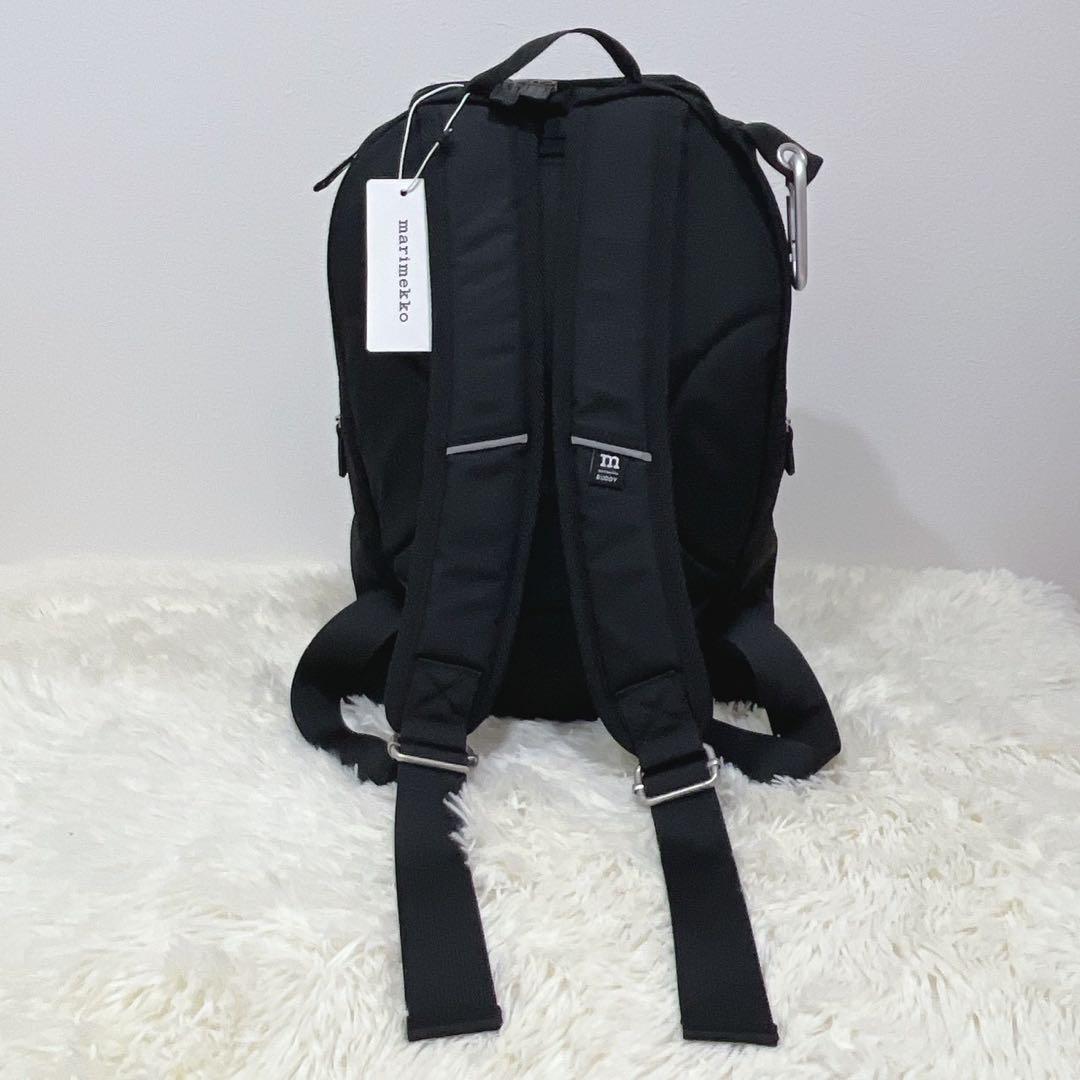 新品タグ付✨マリメッコ BUDDY バックパック リュック　黒