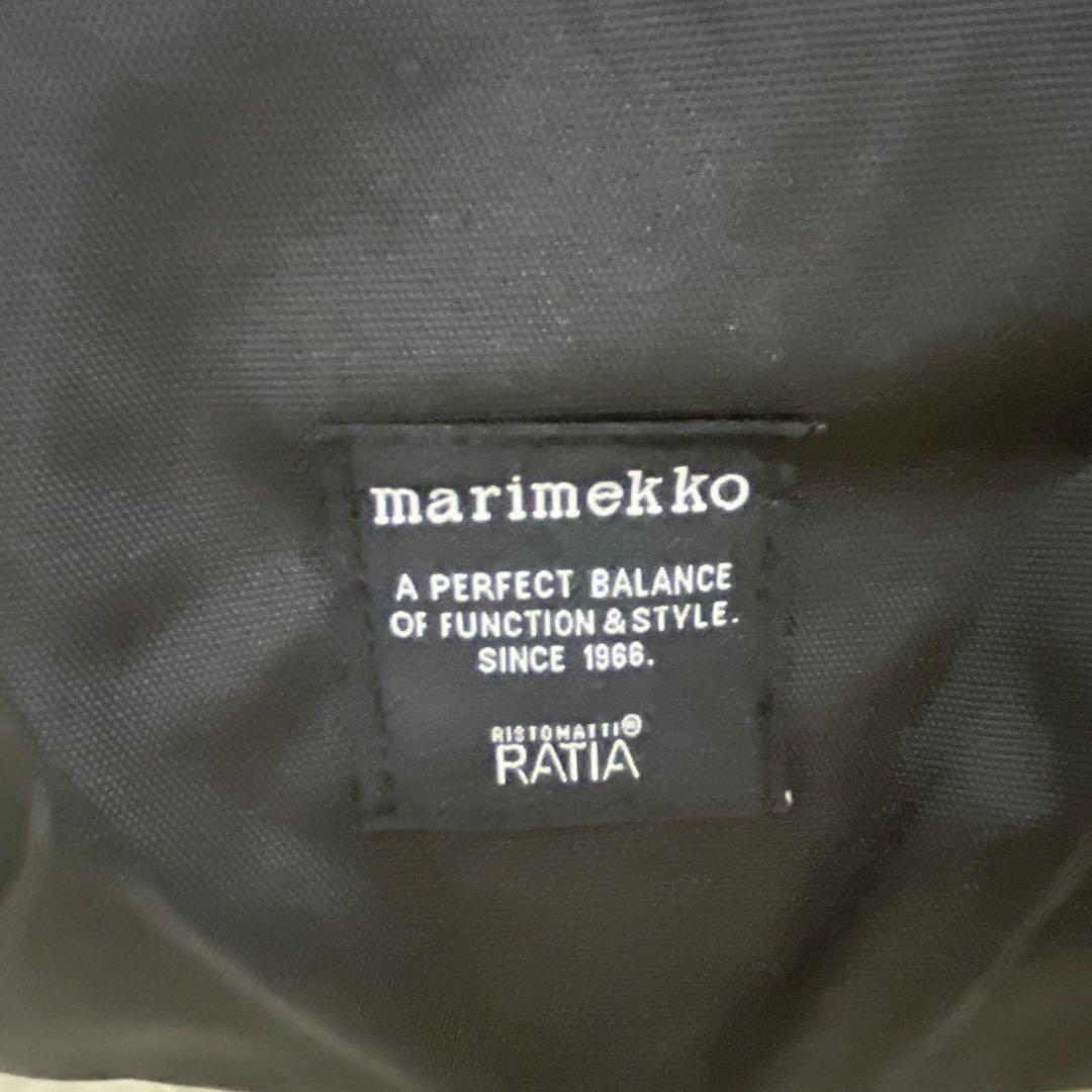 新品タグ付✨マリメッコ BUDDY バックパック リュック　黒