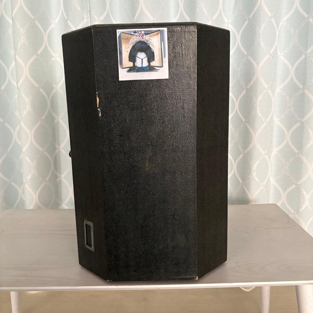 【昭和レトロ 】婚礼用かつら 美容師プロ用 ケース付 和装 日本髪 花嫁道具