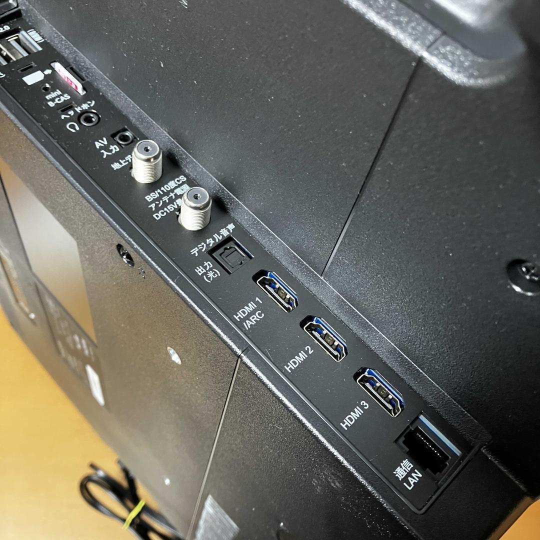 マクスゼン/新品同様/使用期間2週間程度/4K液晶/スマートテレビ/50V型