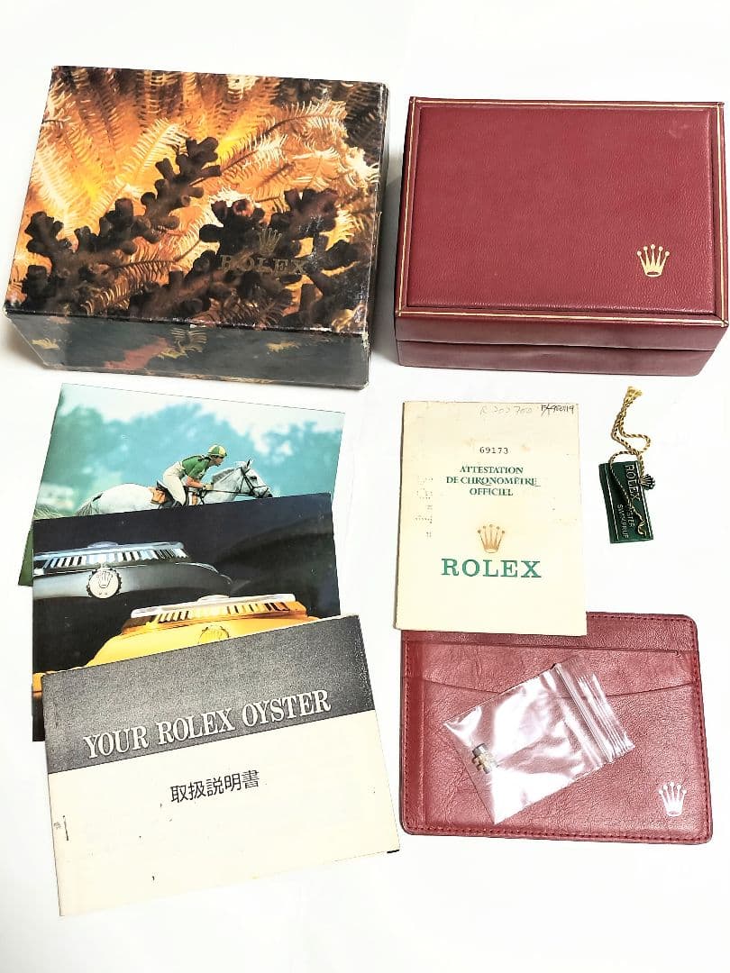 ROLEX 69173　箱・説明書・ギャランティ・冊子・余りコマ