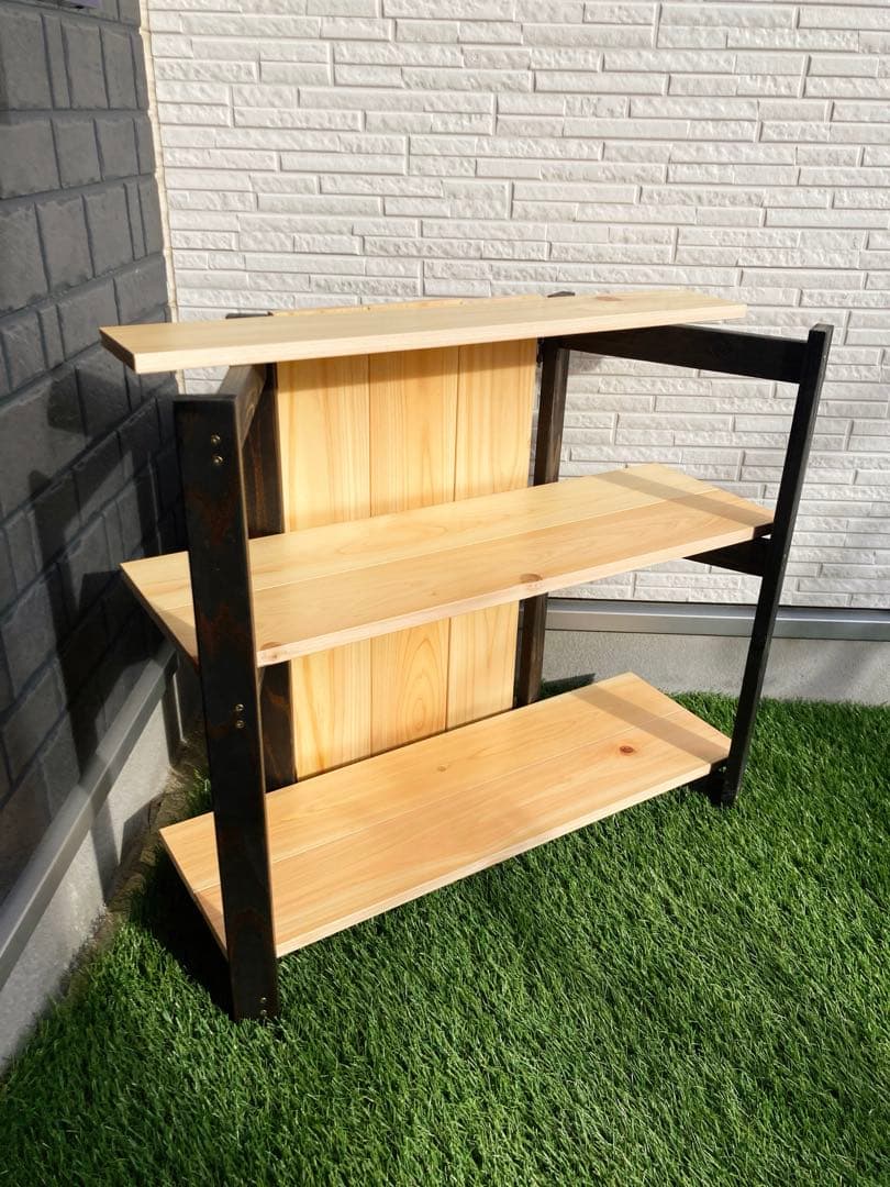 ディスプレイ＋マルチ　シェルフ　セット什器　工具不要　簡単設営　イベント　フリマ