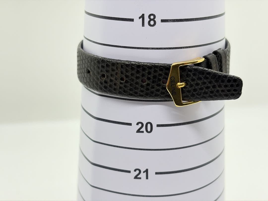 【希少・新品電池】セリーヌ ヴィンテージ レディース腕時計 クォーツ