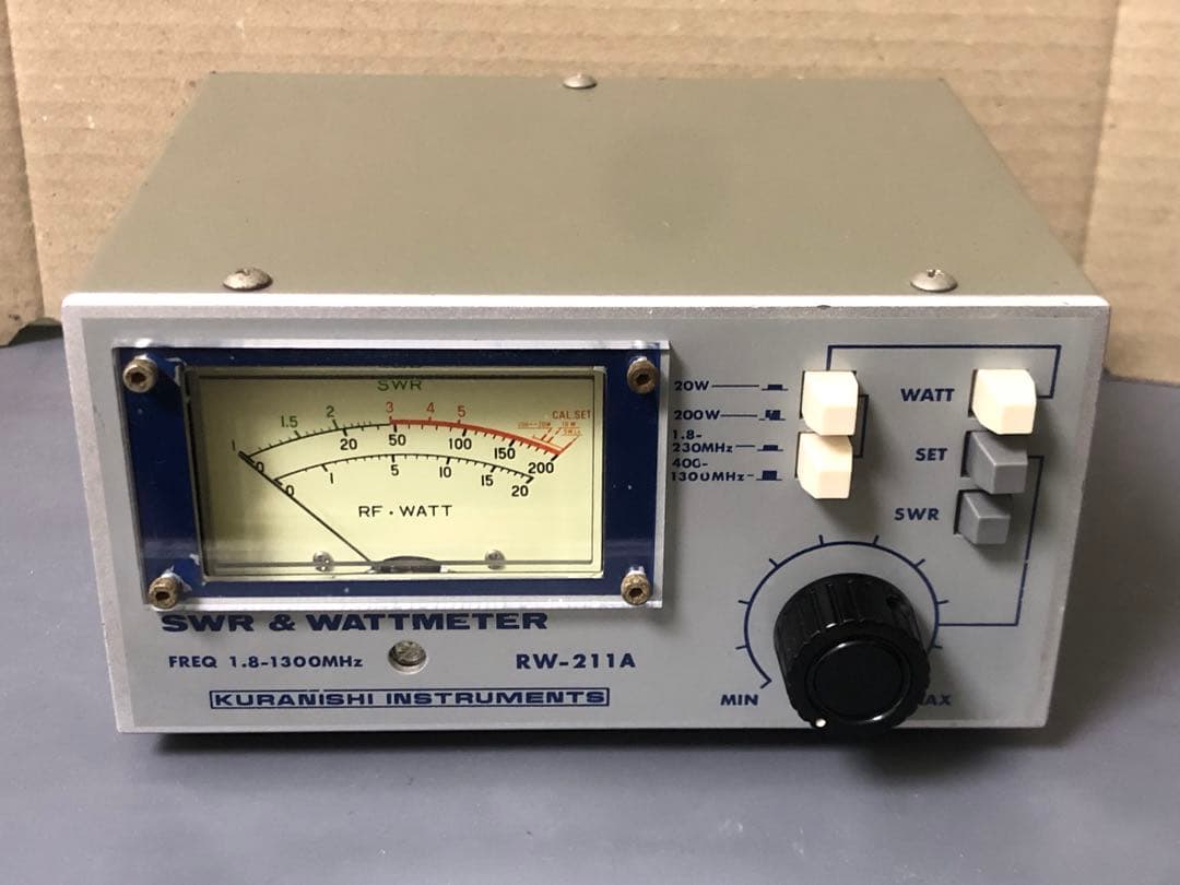 KURANISHI RW-211A SWR&WATTメーター