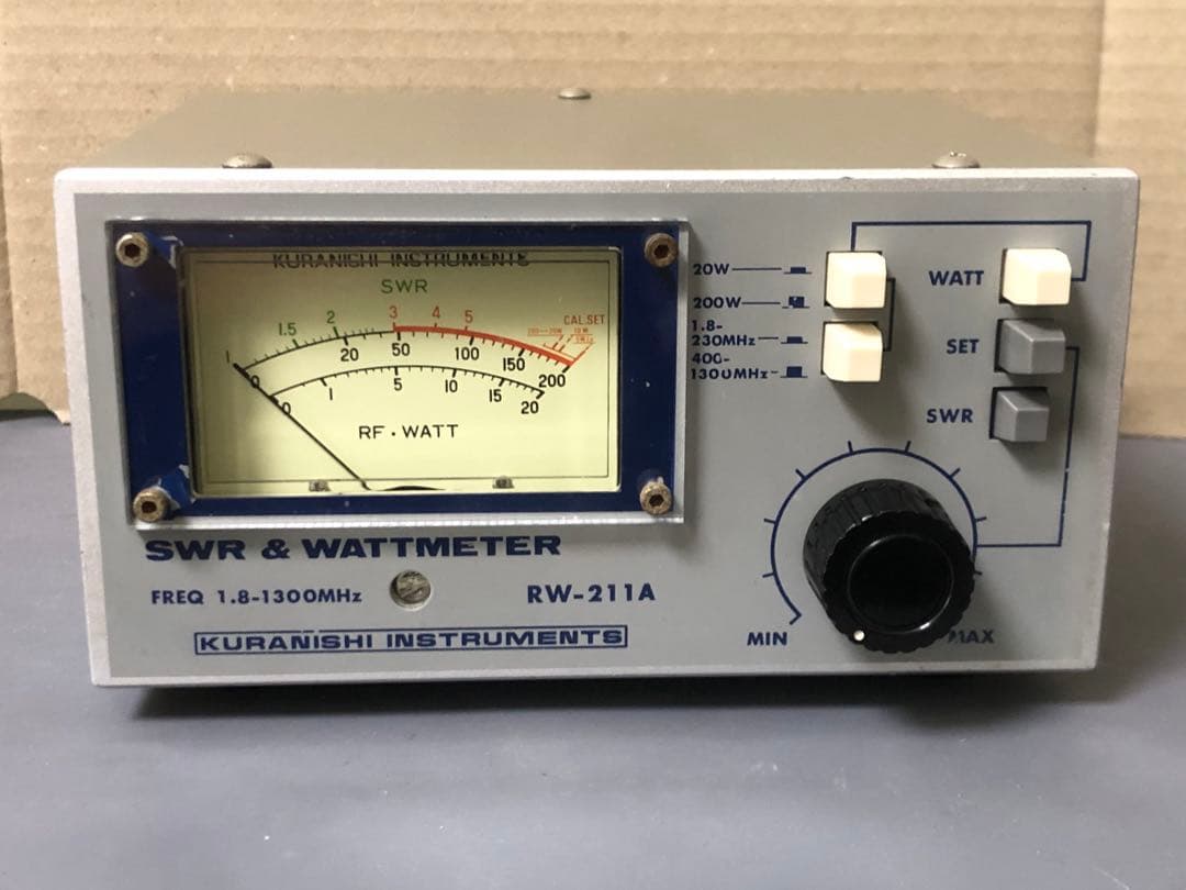 KURANISHI RW-211A SWR&WATTメーター