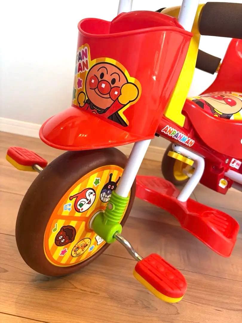 アンパンマン ジョイパレット ピースⅡ 三輪車 わくわくアンパンマンごう