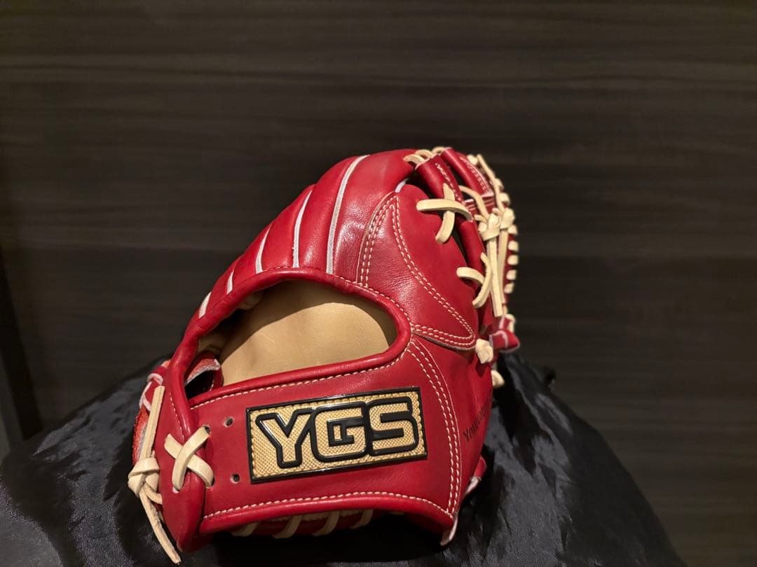 し*ん様 YGS 硬式グローブ G6S レッド TG Leather