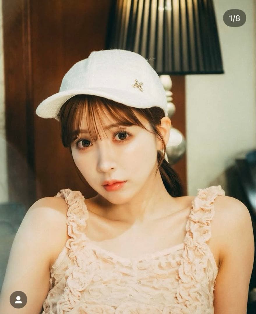 新品タグ付き♡CA4LA♡ミストレアス♡三上悠亜♡キャップ