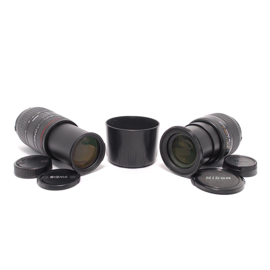 ❤即購入1000円OFF❤ Nikon D7000 ダブル望遠レンズ 簡易マクロ