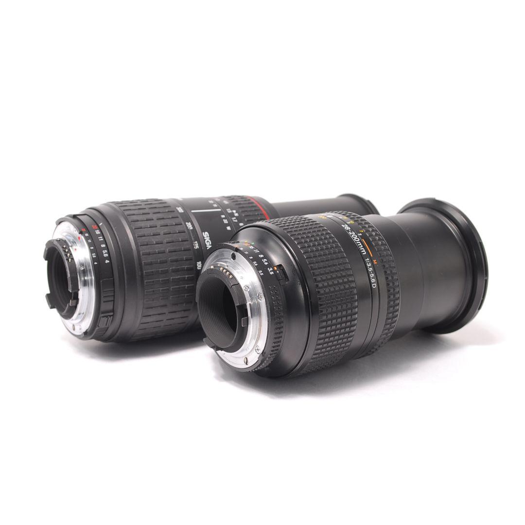 ❤即購入1000円OFF❤ Nikon D7000 ダブル望遠レンズ 簡易マクロ