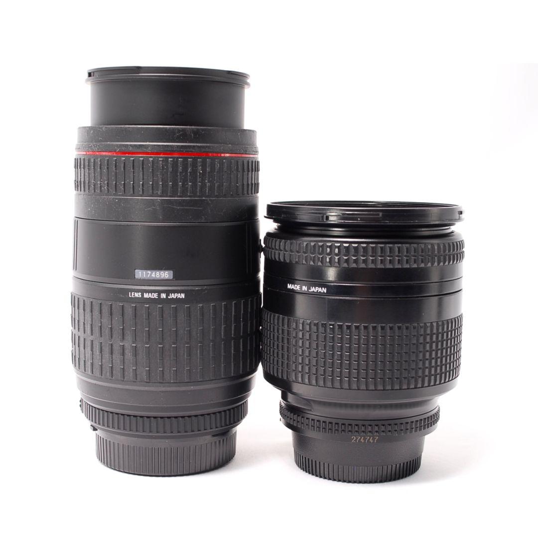 ❤即購入1000円OFF❤ Nikon D7000 ダブル望遠レンズ 簡易マクロ