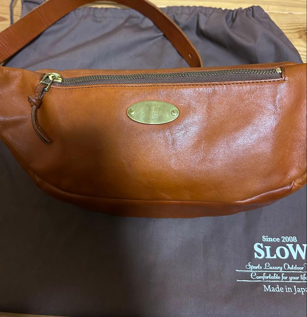 Slow スロウ ボディバッグ ファニーパック 栃木レザー