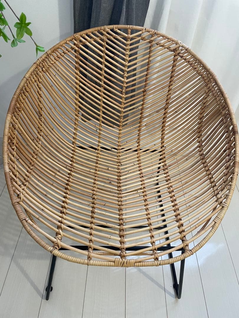 フランフラン　ラタンチェア　ナチュラル