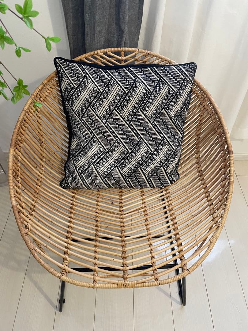 フランフラン　ラタンチェア　ナチュラル