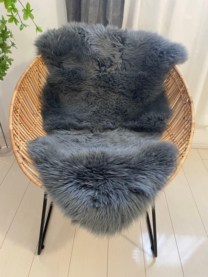 フランフラン　ラタンチェア　ナチュラル