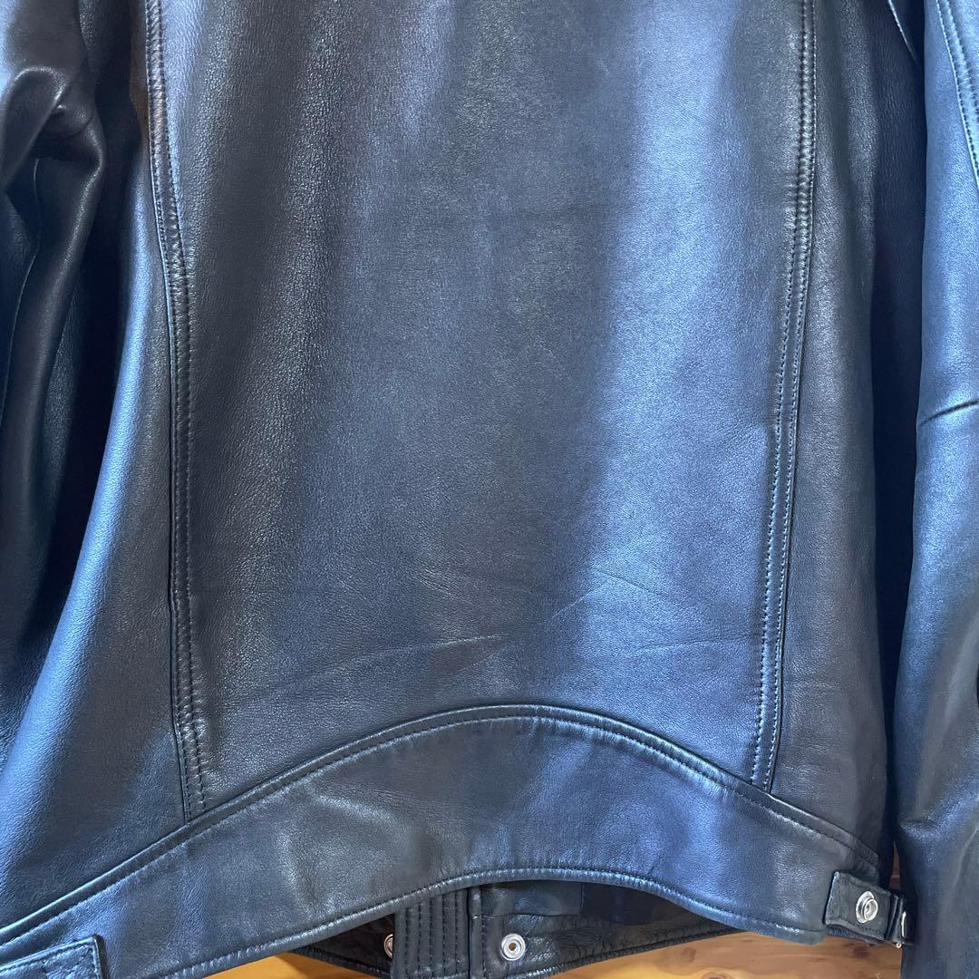 ディーゼル　ライダース　羊革　L