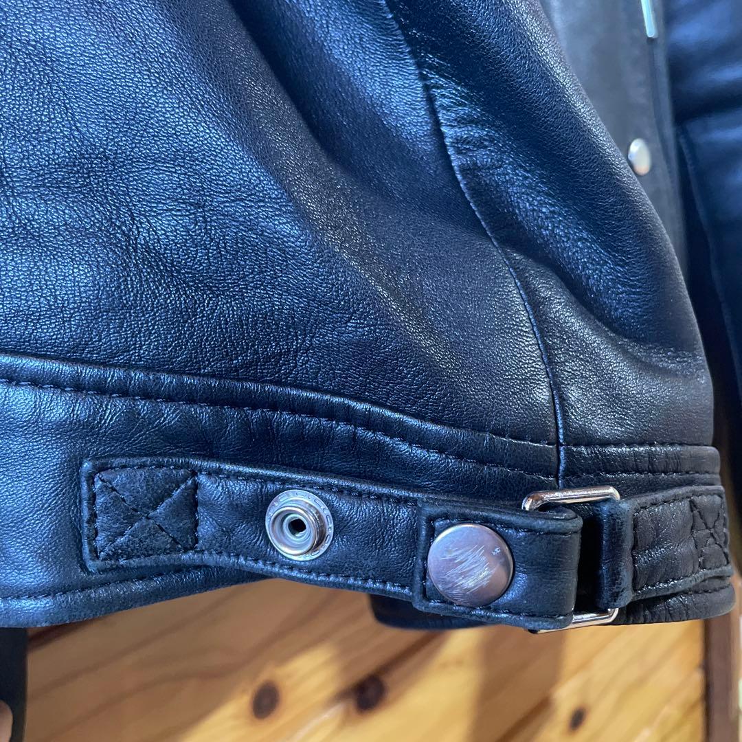 ディーゼル　ライダース　羊革　L