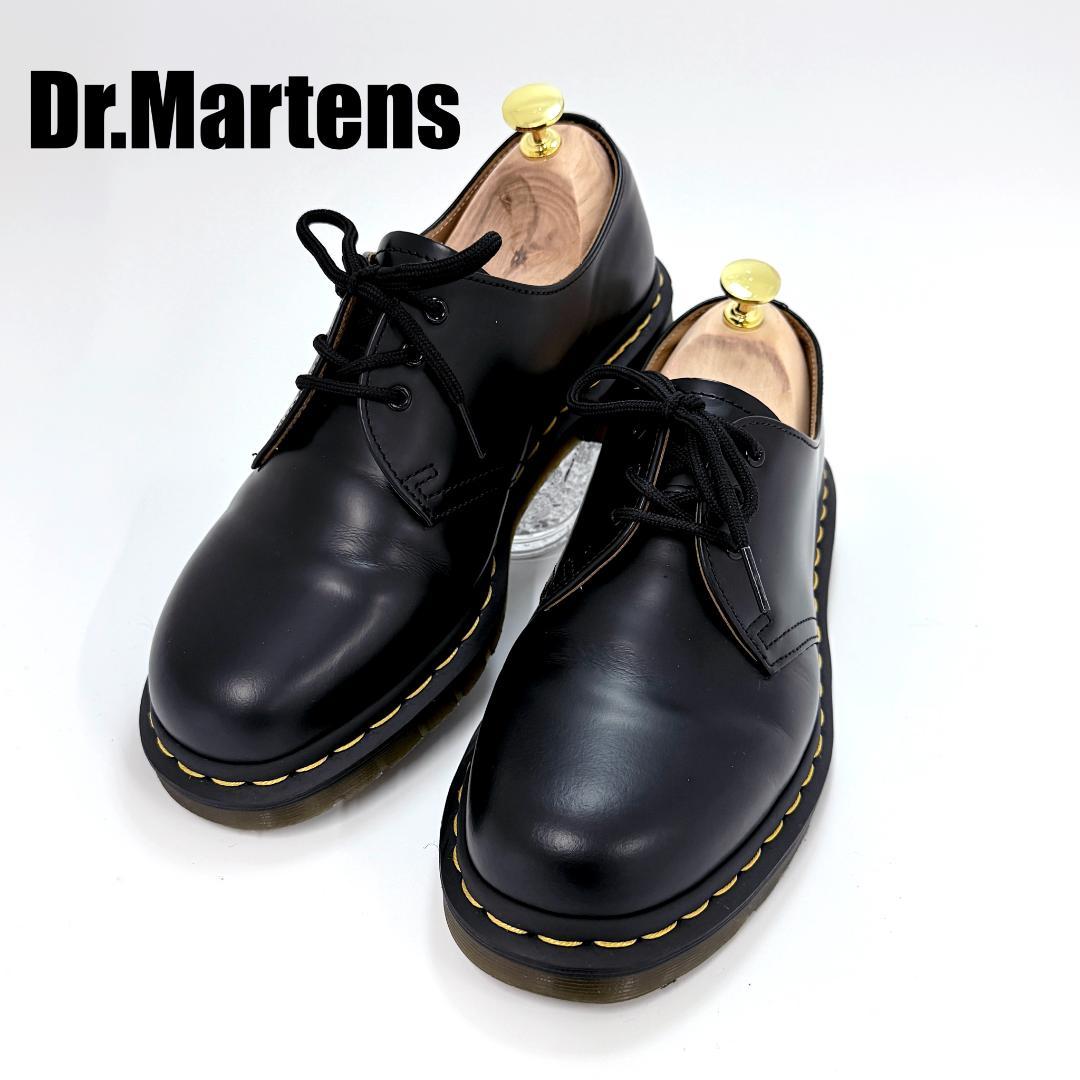 【極美品】 ドクターマーチン 1461 黒 UK7 26cm 定番人気
