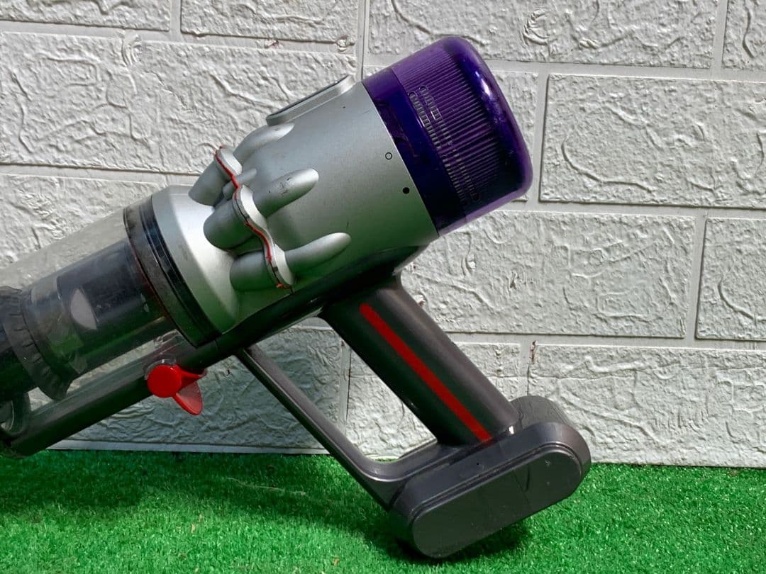 Dyson ダイソンスティッククリーナー本体 グレーとパープル SV21