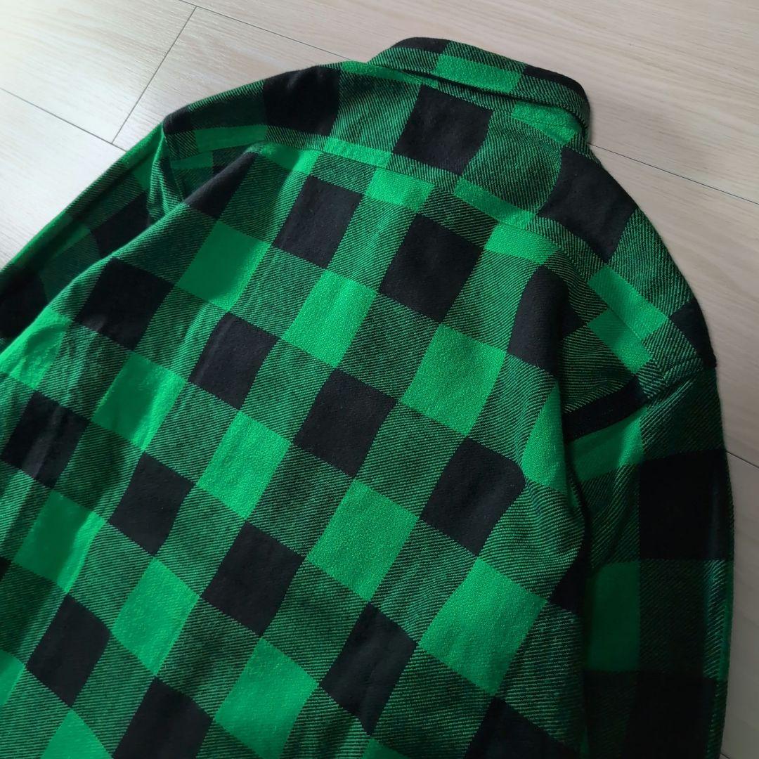 SUGARCANE 厚手 ネルシャツ バッファローチェック L