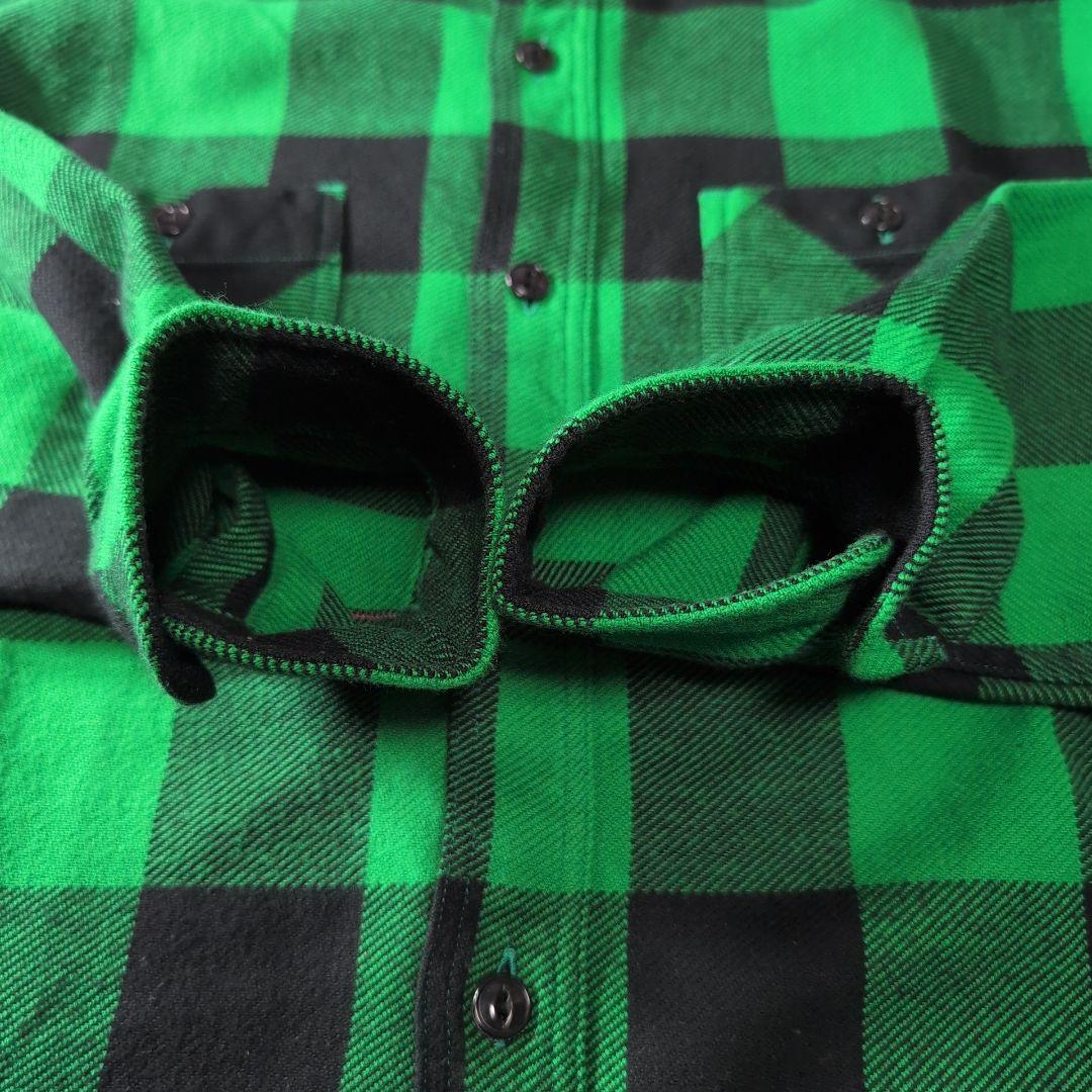 SUGARCANE 厚手 ネルシャツ バッファローチェック L