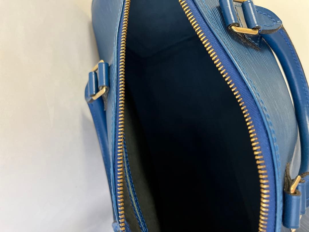 美品　LOUIS VUITTON ルイヴィトン エピ ボストンバッグ レザー