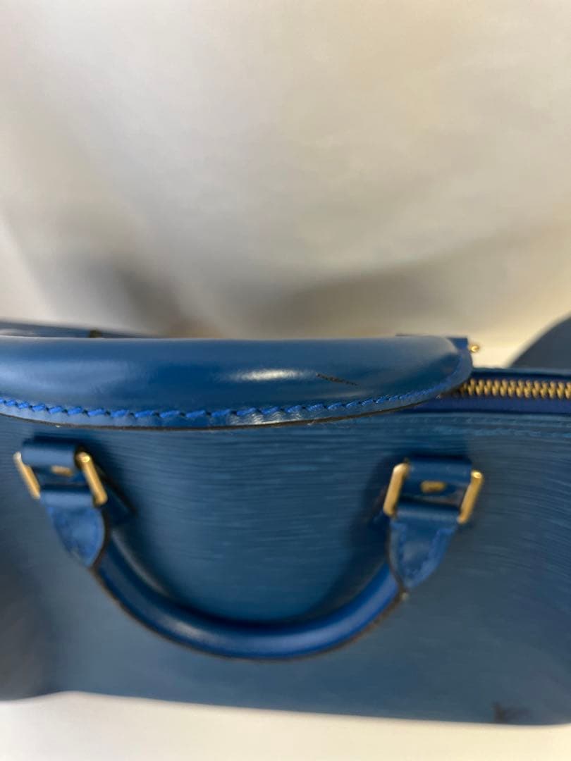 美品　LOUIS VUITTON ルイヴィトン エピ ボストンバッグ レザー