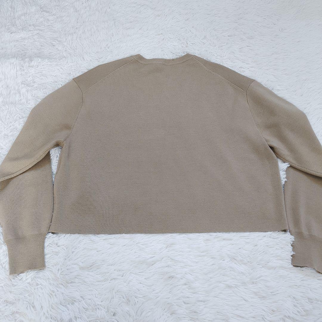 L'Appartement アパルトモン ショート丈 クルーネックニット 現行