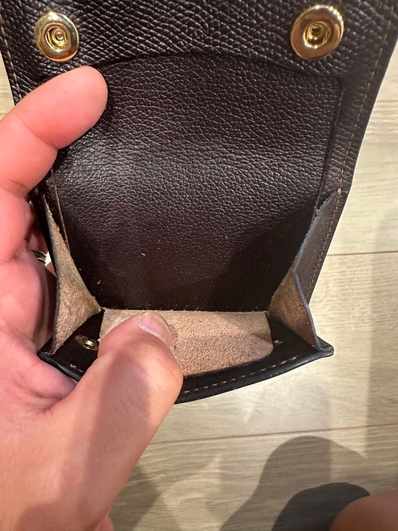 WILD SWANS タング　シェルコードバン　ダークコニャック