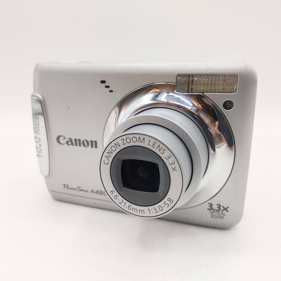 ★箱付★ デジカメ Canon キャノン PowerShot A480 シルバー