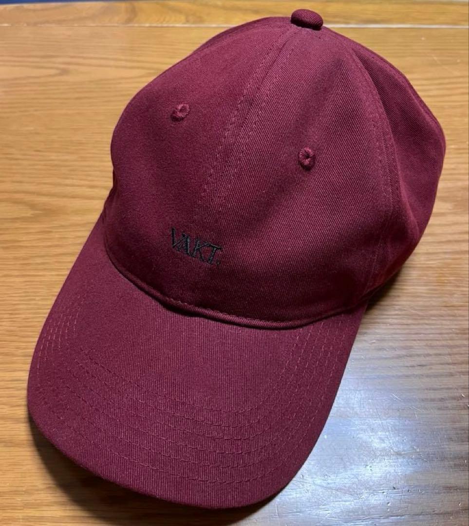 VAKT CAP I / BURGUNDY ベースボールキャップ