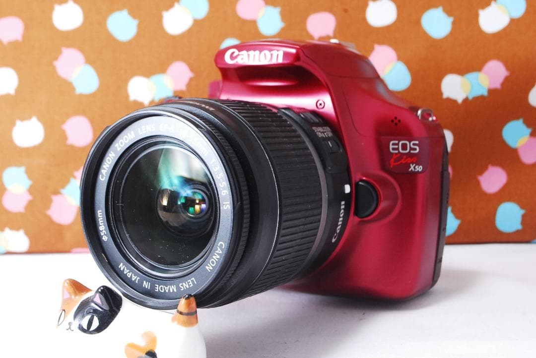 ✨新品同様✨元箱あり豪華セット✨Canon Kiss X50 レンズセット