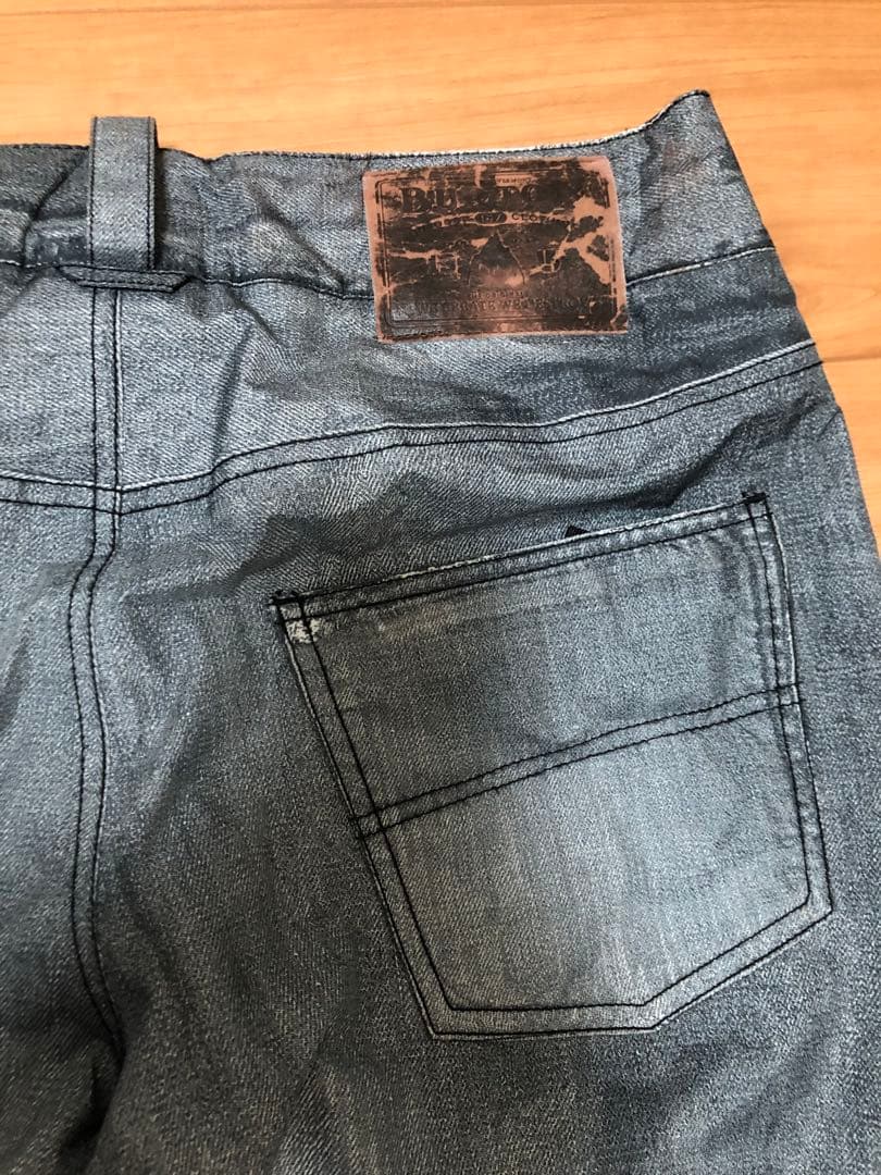 バートン　GORE-TEX ビンテージデニム　プリントパンツ　サイズL