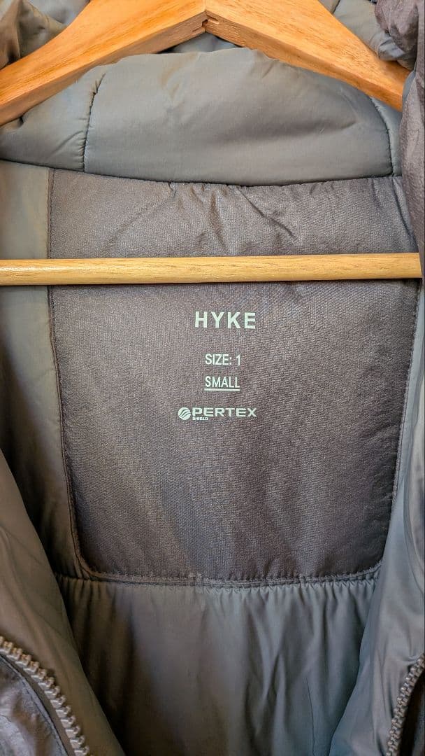 定価9.2万円HYKE PERTEX SHIELD SHORT COAT JKT