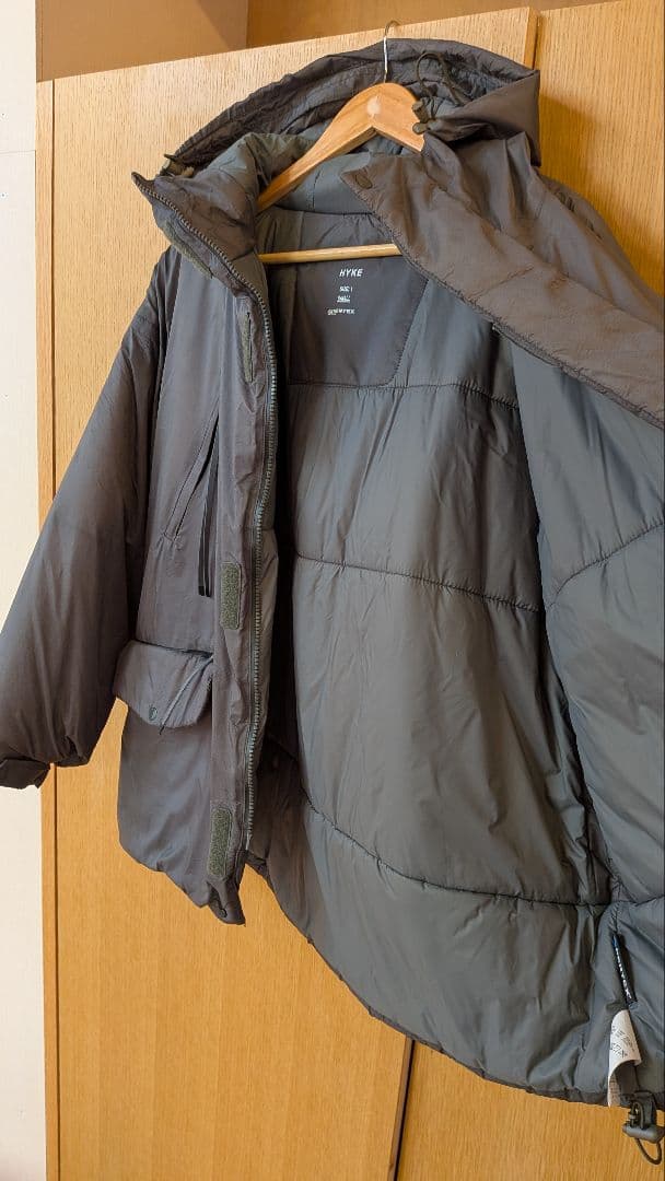 定価9.2万円HYKE PERTEX SHIELD SHORT COAT JKT