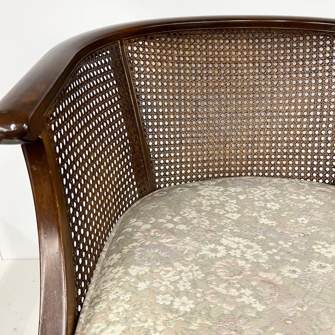 karimoku カリモク ソファ チェア イス コロニアル ラタン 肘掛け椅子