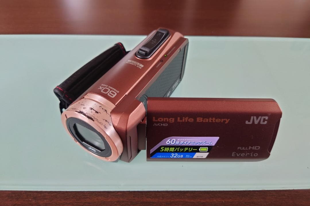 ◆JVC Everio◇GZ-F100-T◆フルHDビデオ☆SD64GB付