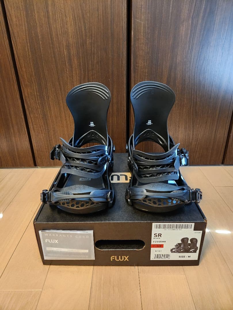 24-25 FLUX SR ブラック Mサイズ メンズ